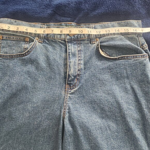 LRL Ralph Lauren Jeans Women's Blue Stretch Denim Boot-cut Size 12 - Picture 10 of 13